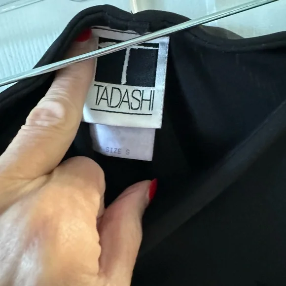 Tadashi Rag Skirt, Black, S Elastic Waist, NWOT - Picture 5 of 7